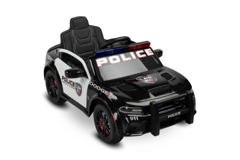 Dodge Charger Police Toyz akumulatorowiec pojazd na akumulator - Black
