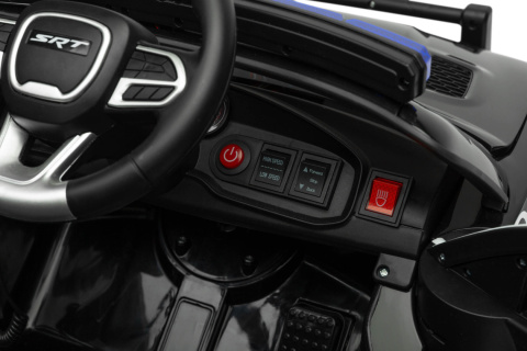 Dodge Charger Police Toyz akumulatorowiec pojazd na akumulator - Black