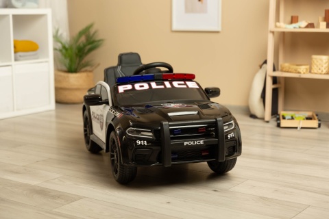 Dodge Charger Police Toyz akumulatorowiec pojazd na akumulator - Black