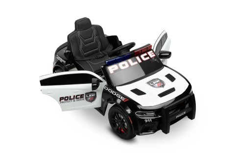 Dodge Charger Police Toyz akumulatorowiec pojazd na akumulator - WHITE