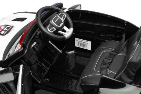 Dodge Charger Police Toyz akumulatorowiec pojazd na akumulator - WHITE