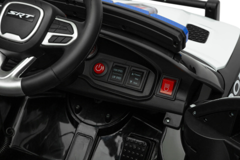 Dodge Charger Police Toyz akumulatorowiec pojazd na akumulator - WHITE