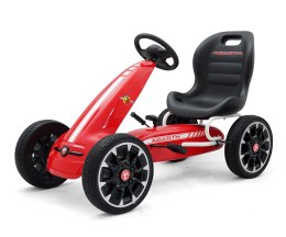 MILLY MALLY Gokart na pedały Abarth Red