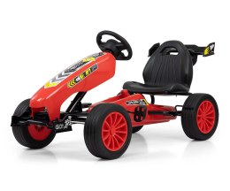 MILLY MALLY Gokart na pedały Rocket Red