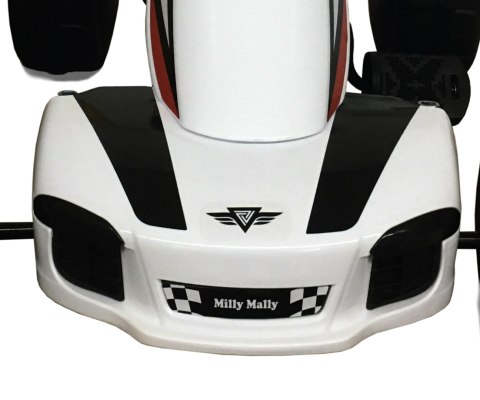 MILLY MALLY 3129 Gokart na pedały Viper White