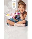 MILUSIE 4205 Skarpetki DZ lycra żakard 2 pary model 38 6-12 lat