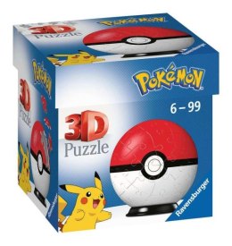 Puzzle kuliste 3D Pokemon. Kula czerwona 112562 RAVENSBURGER