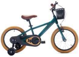 Rowerek dla chłopca 14 cali VERDANT ROWAN Bike z pchaczem zielony