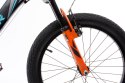 Rowerek dla chłopca 20 cali Tiger Bike Shimano RevoShift czarny & turkusowy & szary & pomarańczowy