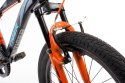 Rowerek dla chłopca 20 cali Tiger Bike Shimano RevoShift czarny & turkusowy & szary & pomarańczowy
