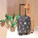 Walizka dziecięca KIDZROOM Giraffe blue