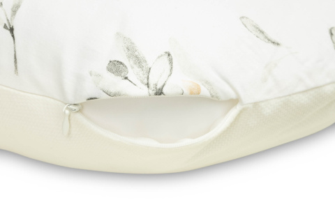 Rogal do karmienia Velvet Sensillo - OLIWKA KREMOWY