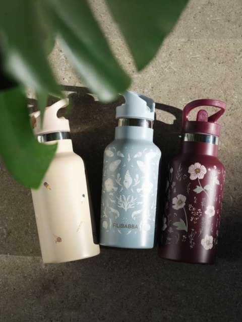 Filibabba Butelka na wodę ze stali nierdzewnej 350 ml Fall Flowers