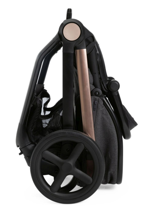 MYSA Chicco wózek spacerowy od 0 do 22kg składany jedną ręką 9kg - BLACK SATIN