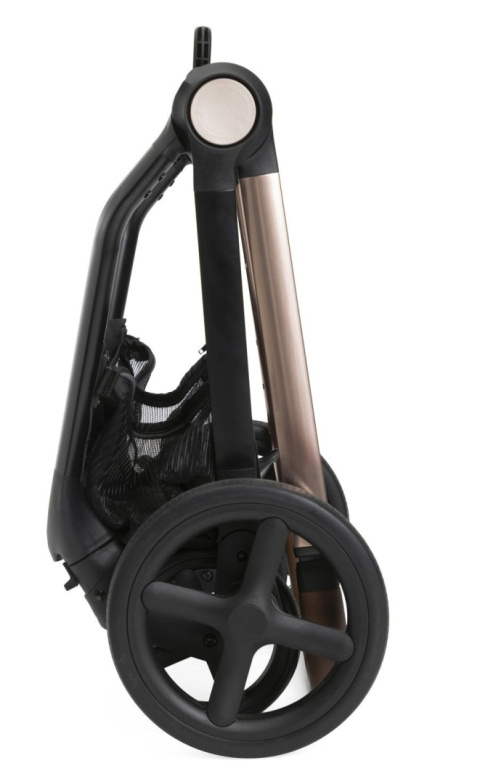 MYSA Chicco wózek spacerowy od 0 do 22kg składany jedną ręką 9kg - BLACK SATIN