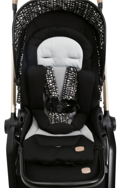 MYSA Chicco wózek spacerowy od 0 do 22kg składany jedną ręką 9kg - GLAM DEW RE_LUX