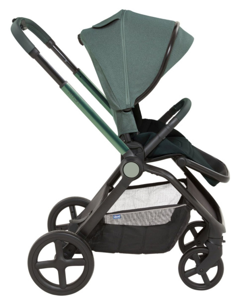 MYSA Chicco wózek spacerowy od 0 do 22kg składany jedną ręką 9kg - JADE GREEN