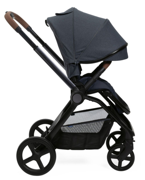 MYSA Chicco wózek spacerowy od 0 do 22kg składany jedną ręką 9kg - ROYAL BLUE