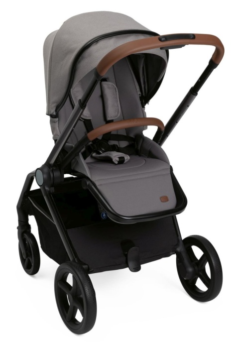 MYSA Chicco wózek spacerowy od 0 do 22kg składany jedną ręką 9kg - SILVER GREY