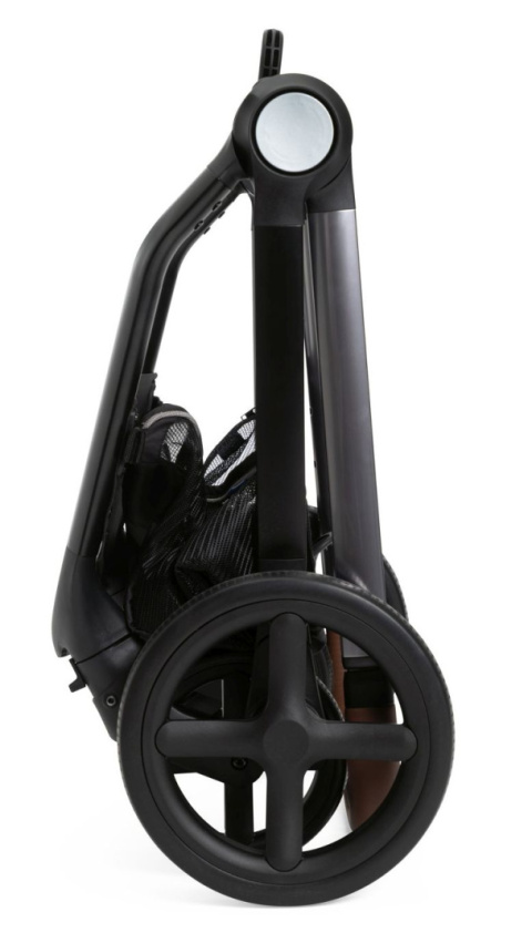 MYSA Chicco wózek spacerowy od 0 do 22kg składany jedną ręką 9kg - SILVER GREY