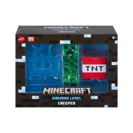 Minecraft Figurka Creeper Diamentowy poziom zestaw HLL31 MATTEL