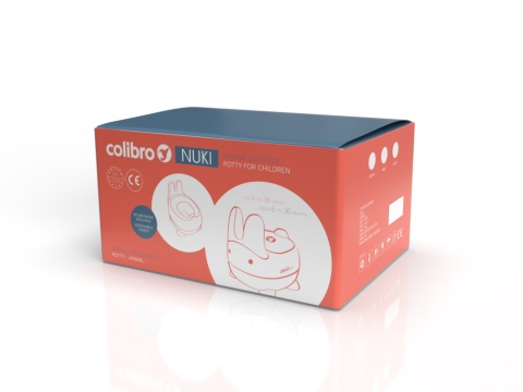 NUKI Colibro Nocnik dziecięcy Króliczek - CLOUD