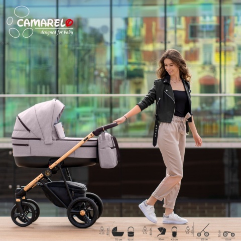 BELAGIO Camarelo 2w1 wózek wielofunkcyjny Polski Produkt kolor - BG 9