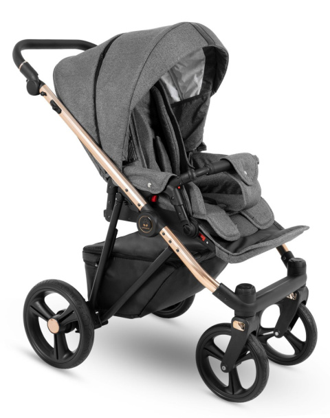 BELAGIO Camarelo 3w1 wózek wielofunkcyjny z fotelikiem KITE 0-13kg Polski Produkt kolor - BG 2