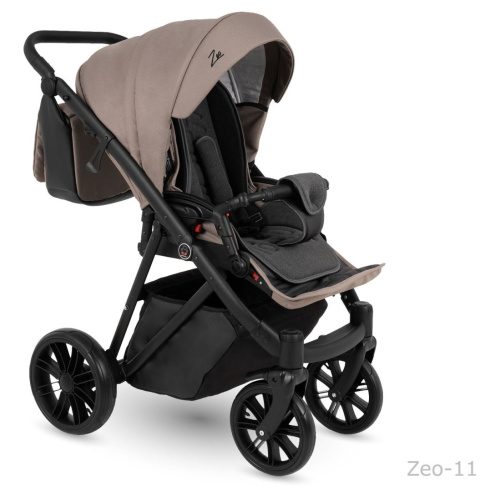 ZEO Camarelo 3w1 wózek wielofunkcyjny z fotelikiem KITE 0-13kg Polski Produkt kolor - 11
