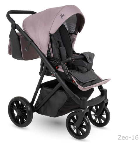ZEO Camarelo 3w1 wózek wielofunkcyjny z fotelikiem KITE 0-13kg Polski Produkt kolor - 16
