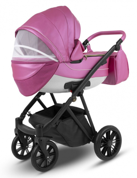 ZEO Eco Camarelo 3w1 wózek wielofunkcyjny z fotelikiem Cosmo 0-13 kg Polski Produkt - kolor 11