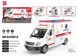 Samochód Ambulans Karetka światło / dźwięk RJ5501A