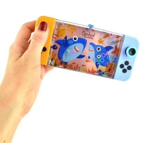 Gra wodna 17 cm/2 przyciski/3 wzory - Morskie zwierzątka - display 12 szt