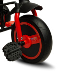 Buzz Toyz Trójkołowy rowerek zamiast wózka od 3 do 5 lat - red