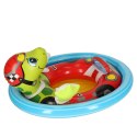 Kółko do pływania dla niemowląt koło pontonik dla dzieci dmuchany z siedziskiem żółw max 23kg 3-4lata INTEX 59570