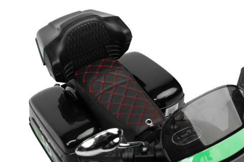 Riot Black trójkołowy motocykl Toyz pojazd na akumulator