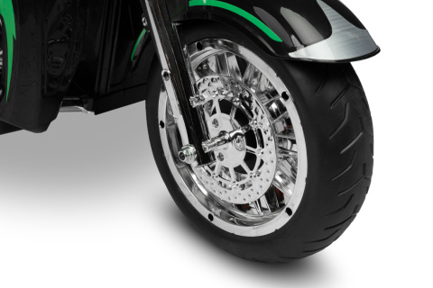 Riot Black trójkołowy motocykl Toyz pojazd na akumulator