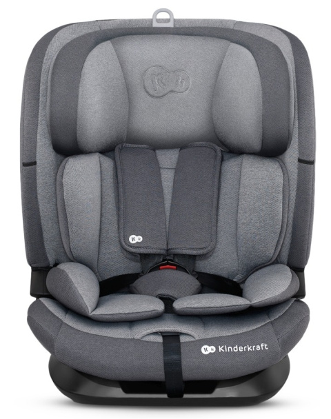 ONETO3 i-Size Kinderkraft fotelik samochodowy 9-36 kg ISOFIX - COOL GREY