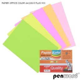 Papier ksero A4/100k mix kolorów Fluo