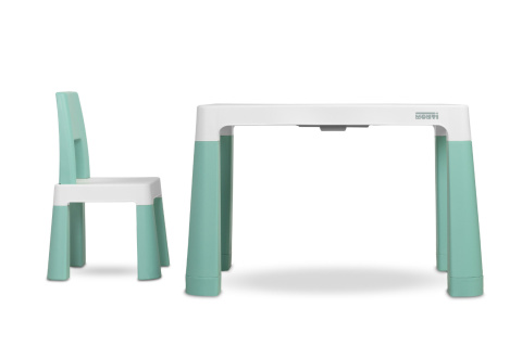 Wszechstronny dziecięcy stoliczek MONTI Toyz - MINT