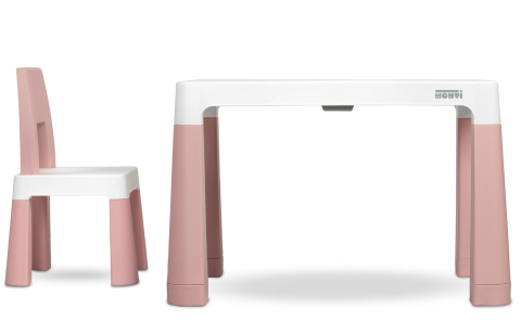 Wszechstronny dziecięcy stoliczek MONTI Toyz - PINK