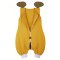 Hi Little One śpiworek do spania z nogawkami dla Niemowlaka TOG 1,0 BIO muślin ELEPHANT Mustard/Green Hunter roz S