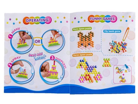 Koraliki Wodne, Zestaw Do Tworzenia Biżuterii Oraz Zawieszek, Breloczki Akcesoria 8 Kolorów