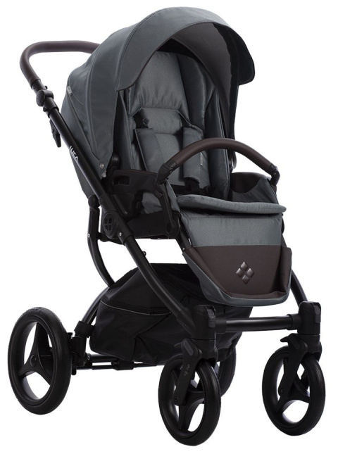 LUCA Bebetto 3w1 do 22kg wózek wielofunkcyjny głęboko-spacerowy z fotelikiem Mars 0+ - 34/CZM/PUMP