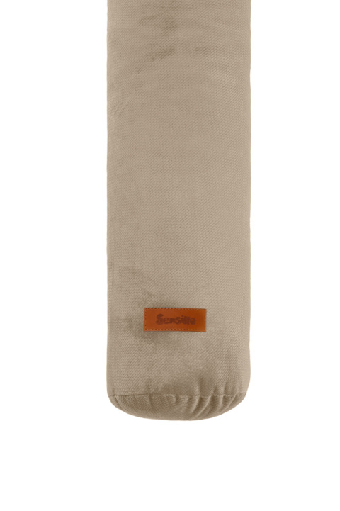 Wałek velvet ochraniacz do łóżeczka wąż Sensillo BEŻOWY