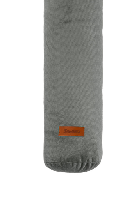 Wałek velvet ochraniacz do łóżeczka wąż Sensillo SZARY