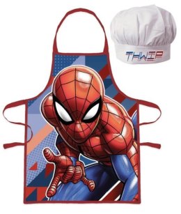 Zestaw fartuch + czapka szefa kuchni 30x36x10cm Spiderman MV15877DT Kids Euroswan