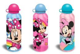 Bidon aluminiowy 500ml 3wz Myszka Minnie Minnie Mouse MN30012 Kids Euroswan butelka na wodę p12, mix cena za 1 szt