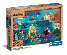 Clementoni Puzzle 1000el Compact Disney Maps Little mermaid. Mała Syrenka 39783 p6