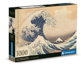Clementoni Puzzle 1000el Compact Museum Hokusai: La Grande Onda. Wielka fala w Kanagawie 39707 p6